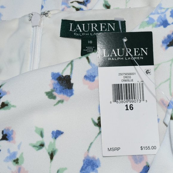 Lauren Ralph Lauren Multicolored Dress NWT - Picture 5 of 5